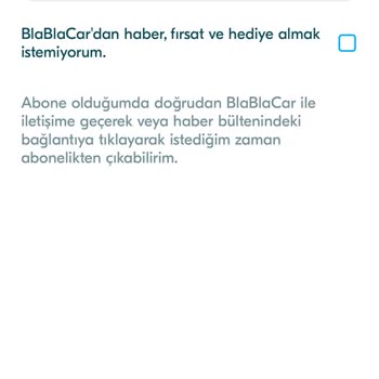 BlaBlaCar Hesabım Askıya Alındı