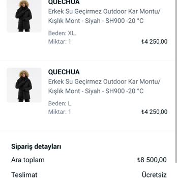 Decathlon Online Pişmanlıktır, Muhatap Yok