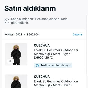 Decathlon Online Pişmanlıktır, Muhatap Yok
