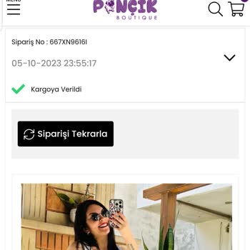 Butik Ponçik (ponçik Boutique) 39 Gündür Kargomu Teslim Etmedi