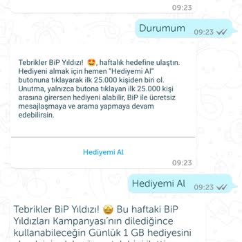 BİP Yıldızları Hediyem Gelmedi