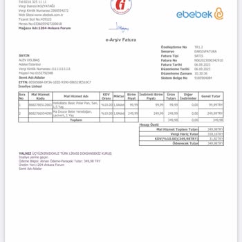 Ebebek Mağazasından Aldığım Ürün Hatalı Vücudu Boyuyor Firma İlgisiz