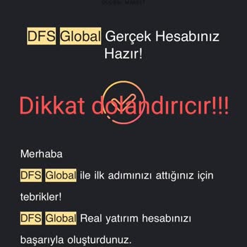 Dfs Global Market Yatırım İşlemlerinde Yaşanan Mağduriyet