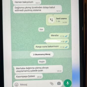 MNG Kargo Kasımpaşa Şubesi Teslimat Yapmıyor