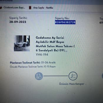 Vivense Parasını Aldığı Ürünü Göndermiyor