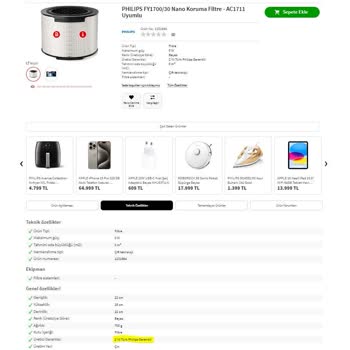 Philips Filtre Yanıltması
