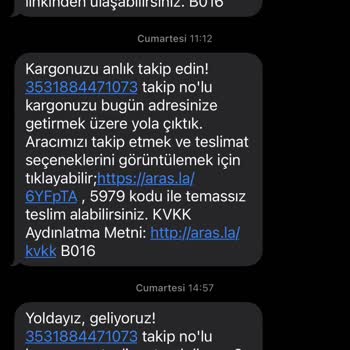 Aras Kargo Adrese Teslim Olmayan Kargo
