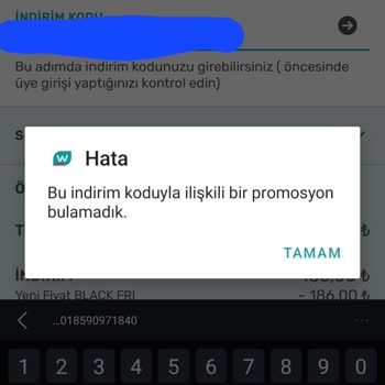 Watsons İndirim Kodunun Kullanılamaması