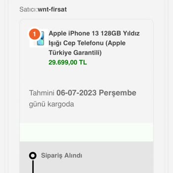 Wnt.com.tr İPhone 13 Aldım Gelmedi