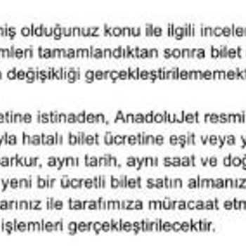 Anadolu Jet 1 Harfi Düzeltemiyor