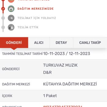 Kargomsende Firmasının İlgisiz Tavırları