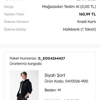 Mavi Jeans Mobil Uygulamadan Yaptığım Alışveriş Teslim Edilmiyor