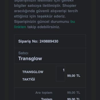 Shopier Teslim Edildi Sorunu