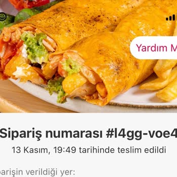 Yemeksepeti Teslim Edilmeyen Ürünü Teslim Edildi Gösterip Ücret İadesi Yapmamak