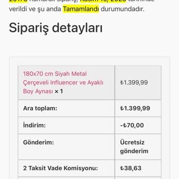 Hediyeler Kapında Siparişim Kargolanmadı, İletişim Yok!