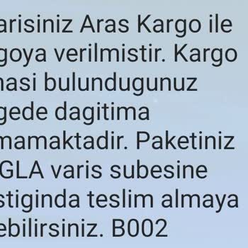 Aras Kargo Kargoyu Teslim Etmiyorlar