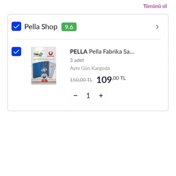 Pazarama Belirli Ürün Kampanyası