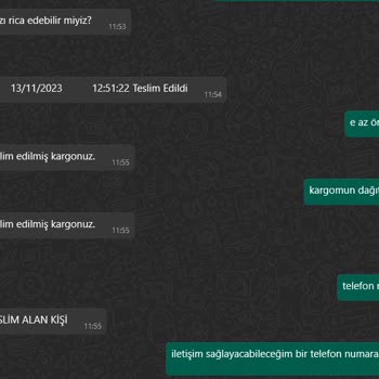 PTT Kargoyu Teslim Etmiyor