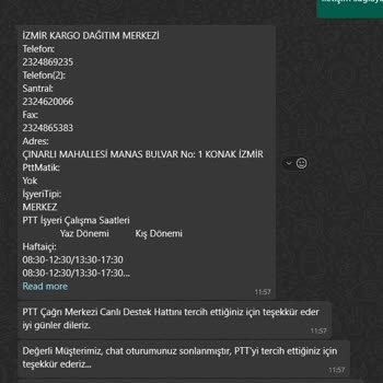 PTT Kargoyu Teslim Etmiyor