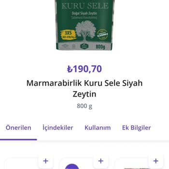 MarmaraBirlik Kuru Sele Zeytin Farklı Geldi