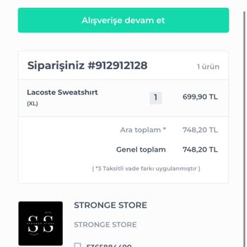 Shopier Strong Store Ürün Gönderimi