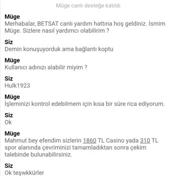 Ödeme Yapmıyor Betsat Maalesef
