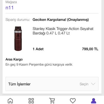 N11 Siparişim Gecikti, Bilgi Verilmiyor!