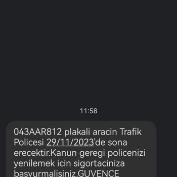 Güvence Hesabı Adlı Firma Dan Tehdit