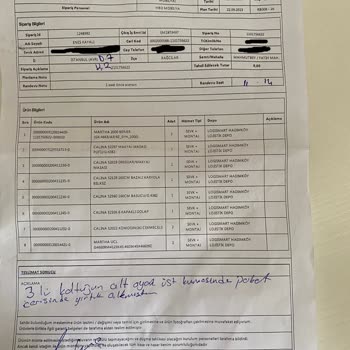 Kelebek Mobilya Hasarlı Teslim Edilen Ürüne Servis Desteği Vermiyor