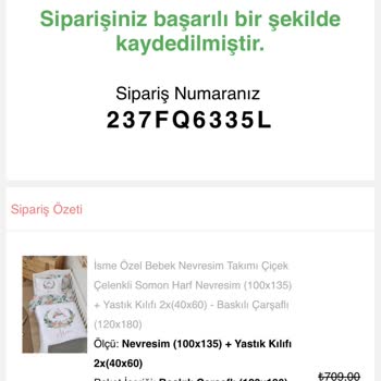 Tuğba Kuğu For Baby Ürünüm Gelmedi Ödemesini Yaptım