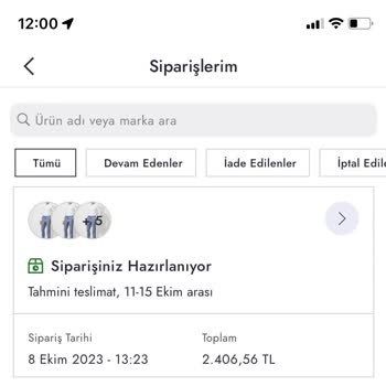 Boyner Mağazacılık Eksik İade