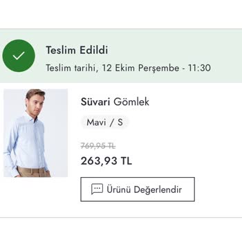 Boyner Mağazacılık Eksik İade