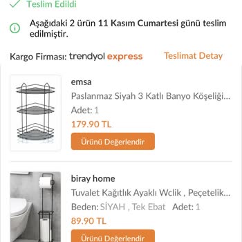 Trendyol Kitchen Store Mağazası Eksik Ve Hatalı Ürün Yolladı