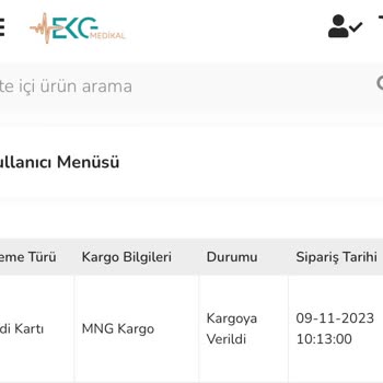 EKG Medikal Kargoya Bir Türlü Verilemeyen Ürünler