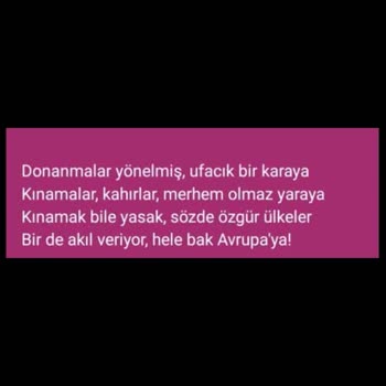 A101 İnsanlık Ölmesin. Vahşete Dur De