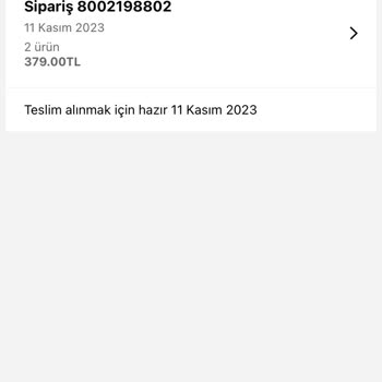 Sephora Ürünümü İptal Ettiler