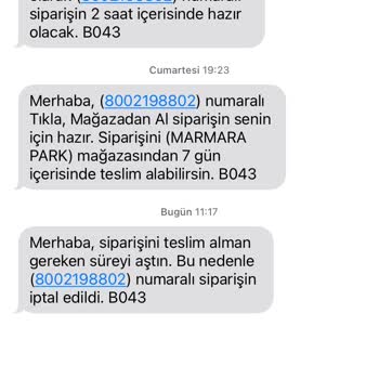 Sephora Ürünümü İptal Ettiler