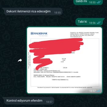 Evde Paketleme İşi İçin Bilgilerim Alındı.