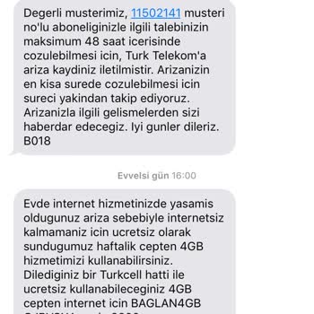 Superonline Çözülmeyen İnternet Arızası