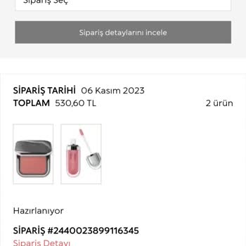 Kiko Milano Ürün Kargoya Verilmiyor