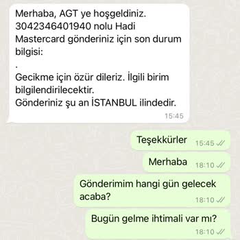 AGT Kurye: Evdeyken Ulaşmayan Gönderi Ve İletişimsizlik