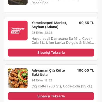 Yemeksepeti Para İadesi Yapılmadı