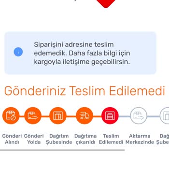 Aras Kargo Bulunduğum Bölgeye Teslim Yapılmıyor