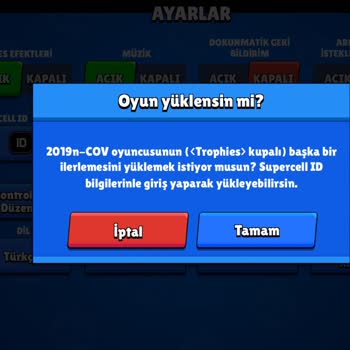 Brawl Stars Hesabıma Google Play Games İle Giriş İstiyorum Supercell