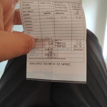 Kayseri Büyükşehir Belediyesi Haksız Fatura Yazılması