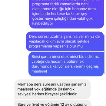 Atölye Ataşehir İşletme Temsilcisi Çok Saygısız