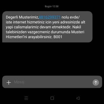 TTNET Nakil İşlemi