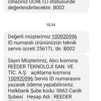 Reeder P13 Blue Plus Telefon Ekran Arızası