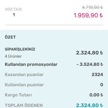 Watsons Kargomu Hatalı Gönderdi