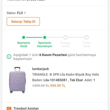 FLO Ayakkabı FLO Kargo Vasatlığı